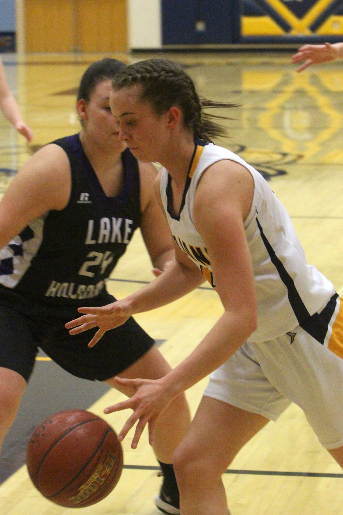 Lake Holcombe at New Auburn girls basketball 2-14-19